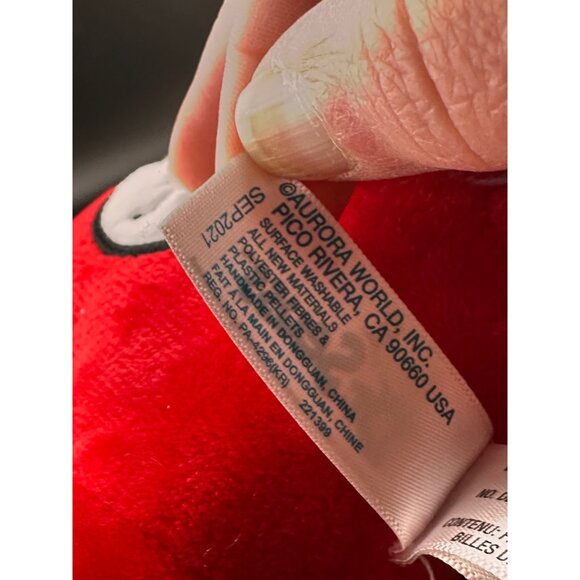 Plush Aurora 2021 Reversible Thing 1 2 Dr. Seuss Cat in Hat 9” Stuffed Animal - Picture 5 of 13